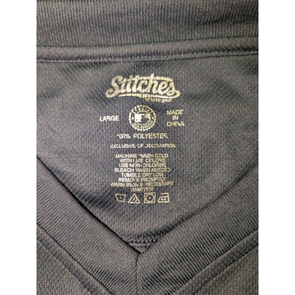 Stitches MLB Minnesota Twins Baseball Jersey Shirt Men’s Sz L Gray Embroidery - Picture 3 of 11